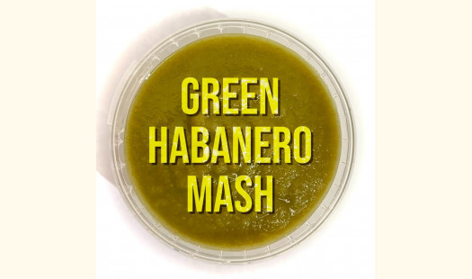 Green Habanero Chilli Mash - Seedless - 100ml (Highly Concentrated)